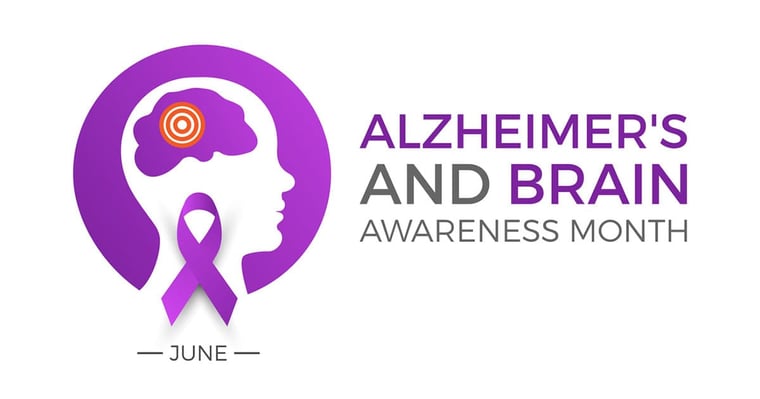 Photo banner for alzheimer awareness