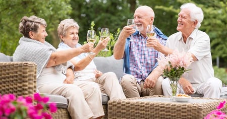 Photo of seniors for the article Settling Into Your New Senior Living Home 