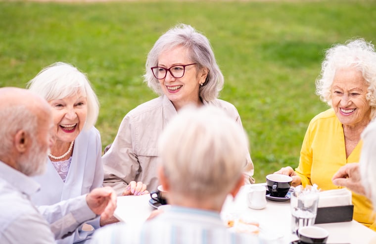 Aging with Grace: How a Strong Social Life Protects Health & Wellness of Seniors