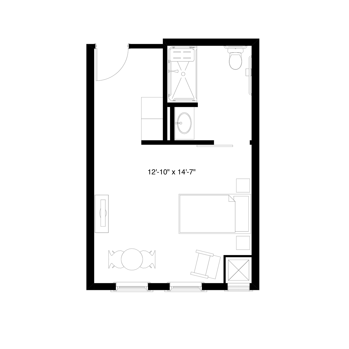 MC Studio Floor Plan